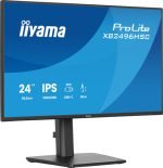 IIYAMA XB2496HSC-B1 60,96cm 24Zoll IPS-panel 1920x1080 144Hz 15cm Height Adj. Stand 3ms 300cd/m Speakers HDMI USB-C 65W PD Speakers