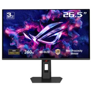 ASUS XG27AQDNG 68,58cm 27Zoll OLED Monitor 2560x1440 QHD 360Hz 450cd/m