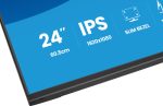 IIYAMA 60,96cm 24Zoll IPS-panel 1920x1080 120Hz EyeComfort 15cm Height Adj. Stand 350cd/m2 Speakers HDMI DisplayPort 1ms MPRT USB 2x – Bild 2
