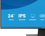 IIYAMA X2493HSU-B1 60,96cm 24Zoll IPS FHD 120Hz 350cd/m2 1ms 1500:1 HDMI DP USB 2x2.0 Speakers – Bild 6
