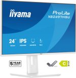 IIYAMA XB2497HSU-W1 60,96cm 24Zoll IPS FHD 120Hz EyeComfort 350cd/m2 1ms 1500:1 HDMI DP 2xUSB 3.2 2xUSB Type-C Speakers 15cm Height