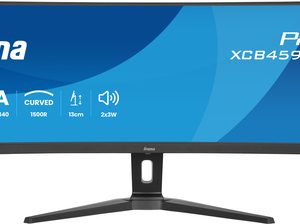 IIYAMA XCB4594DQSU-B1 113,03cm 44,5Zoll UW Curved VA DQHD 5120x1440 450cd/m2 2ms 2xDP 2xHDMI 2xUSB 3.2 2xUSB Type-C Speakers 13cm