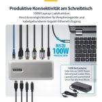 STARTECH.COM USB-C Dockingstation Dual 4K 60Hz HDMI MST Dock 100W Power Delivery Laptop-Ladung 1GbE treiberlos Windows – Bild 5