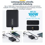 STARTECH.COM 100W USB-C Laptop Charger with 1.5m Tethered USB-C Cable Power Adapter Brick for Dell XPS HP ProBook MacBook Pro – Bild 4