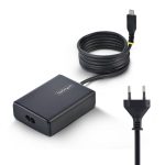 STARTECH.COM 100W USB-C Laptop Charger with 1.5m Tethered USB-C Cable Power Adapter Brick for Dell XPS HP ProBook MacBook Pro