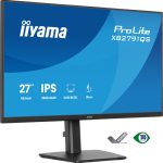 IIYAMA XB2791QS-B1 68,58cm 27Zoll IPS-panel 4-side slim bezel 2560x1440 15cm Height Adj. Stand 1ms MPRT 350cd/m 1000:1 Speakers