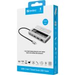 SANDBERG USB-C 6in1 Travel Dock SSD Case – Bild 4