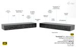 I-TEC Thunderbolt 4 Intelligent Dual Display DS 1x TB4 2x DP 1x GLAN 1x USB-C Gen2 3x USB-A Gen2 1x USB 2.0 1x Audio/Mic PD 90W KL – Bild 2