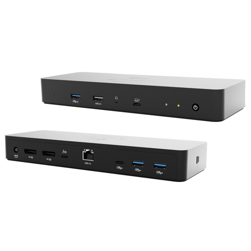 ALS-48308027-fc68183508a43901 I-TEC Thunderbolt 4 Intelligent Dual Display DS 1x TB4 2x DP 1x GLAN 1x USB-C Gen2 3x USB-A Gen2 1x USB 2.0 1x Audio/Mic PD 90W KL – Bild 1