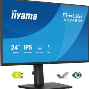 IIYAMA XB2491H-B1 60,96cm 24Zoll IPS-panel 1920x1080 120Hz 1ms MPRT 350cd/m HDMI DisplayPort
