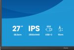 IIYAMA XB2797QSN-B1 68,58cm 27Zoll IPS-panel 2560x1440 EyeComfort 15cm Height Adj. Stand USB-C Dock LAN/65W PD/DP-OUT USB v.3.2 1ms – Bild 5