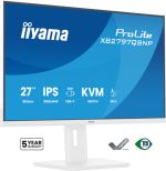 IIYAMA XB2797QSNP-W1 68,58cm 27Zoll IPS QHD 350cd/m2 1ms HDMI DP USB-C KVM USB HUB 2x3.2+2xType C USB-C Dock Speakers Height Adj