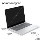 HP EliteBook 8 G2i Intel Core Ultra 5 325 35,56cm 14Zoll WUXGA 16GB 512GB/SSD W11P 3J Gar (DE) – Bild 3