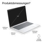 HP EliteBook 8 G2a AMD Ryzen AI 5 435 35,56cm 14Zoll WUXGA 16GB 512GB/SSD W11P 3J Gar (DE) – Bild 3