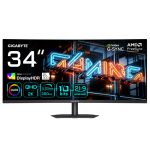 GIGABYTE MO34WQC36 86,36cm 34Zoll QD-OLED Monitor 3440x1440 WQHD 360Hz 300cd/m2