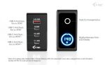 I-TEC 140W Intelligent Multiport USB Charger 3x USB-C 1x USB-A LCD display – Bild 2
