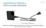 I-TEC 100W Intelligent Multiport USB Charger 2x USB-C 1x USB-A LCD display – Bild 4