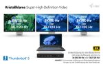 I-TEC TB5 Triple DisplayDS 2xTB5 1xDP 1x2,5GLAN 1xM.2 slot 1xAudio/Mic 2xUSB-C Gen2 2xUSB-A Gen2 2xUSB 2.0 SD+TF Kartenleser PD 140W – Bild 5