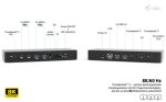 I-TEC TB5 Triple DisplayDS 2xTB5 1xDP 1x2,5GLAN 1xM.2 slot 1xAudio/Mic 2xUSB-C Gen2 2xUSB-A Gen2 2xUSB 2.0 SD+TF Kartenleser PD 140W – Bild 2