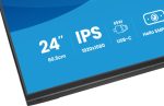 IIYAMA 60,96cm 24Zoll IPS 4-side slim bezel 1920x1080 USB-C Dock LAN/65W PD/DP-OUT Webcam 5MP Windows Hello USB2x3.2+2xC 7.5W – Bild 4