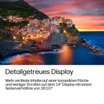 HP EliteBook 6 G2i Intel Core 5 320 35,56cm 14Zoll WUXGA 16GB 512GB/SSD LTE 5G W11P 2J Gar (DE) – Bild 4