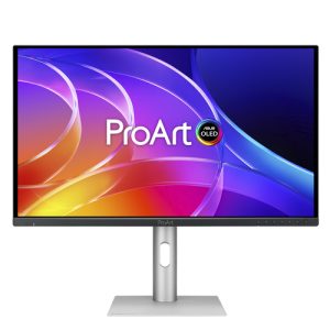 ASUS ProArt Display OLED PA279CDV Professional Monitor 27inch 26.5inch viewable 4K UHD 3840x2160 QDOLED 120Hz HDR10 99precent