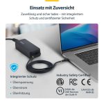 STARTECH.COM 140W USB-C Laptop Charger with 1,2m 4ft Tethered USB-C Cable GaN Power Adapter Brick for MacBook M3/M4/M5 Pro/Max – Bild 5