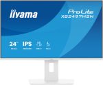 IIYAMA XB2497HSN-W1 60,96cm 24Zoll IPS-panel 1920x1080 USB-C Dock 15cm Height Adj. Stand 1ms 350cd/m Speakers USB-C HDMI DP