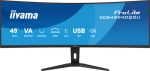 IIYAMA XCB4994DQSU-B1 124,46cm 49Zoll UW Curved VA DQHD 5120x1440 400cd/m2 2ms GtG Speakers 1x DisplayPort 2x HDMI USB HUB 2x3.2