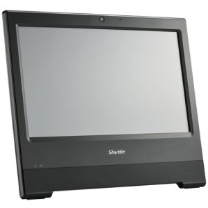 SHUTTLE XPC AIO Barebone X50N 39,62cm 15,6Zoll Intel N150 1xSODIMM 16GB 1xM.2 1xHDMI 1xSATA NoOS Black